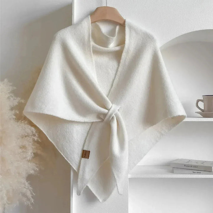 LS | Corinne Women’s Tie-Front Knit Scarf