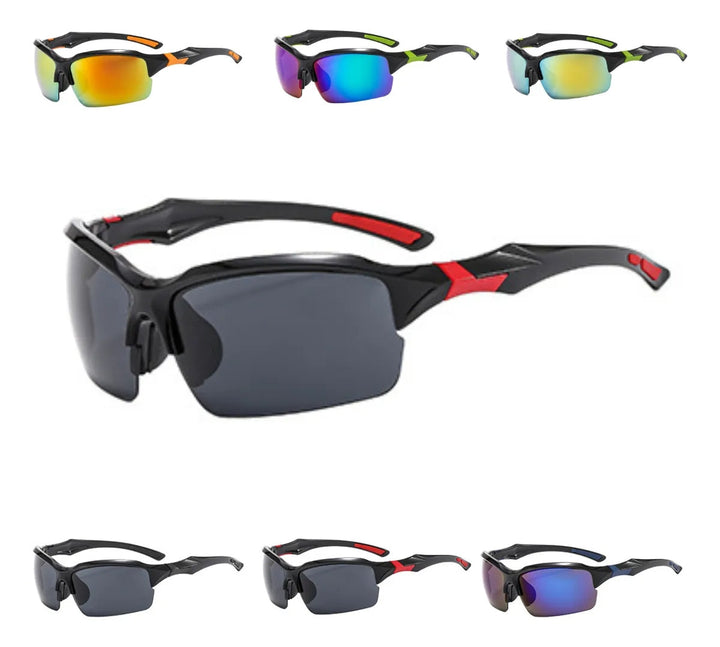 Velo-Pro | Polarized Wraparound Sport Sunglasses