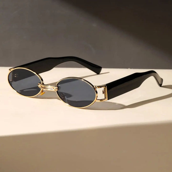 Eclipse Retro Oval Sunglasses