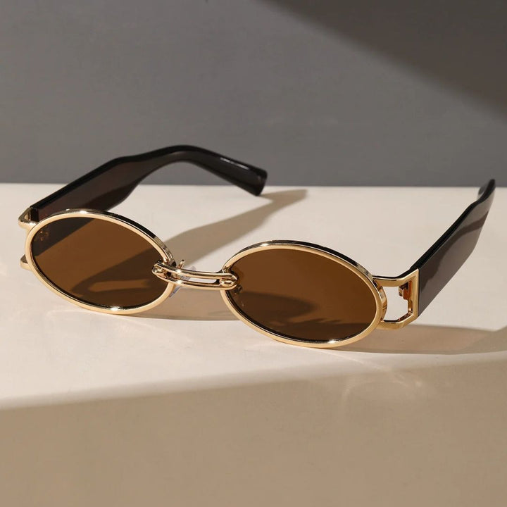 Eclipse Retro Oval Sunglasses