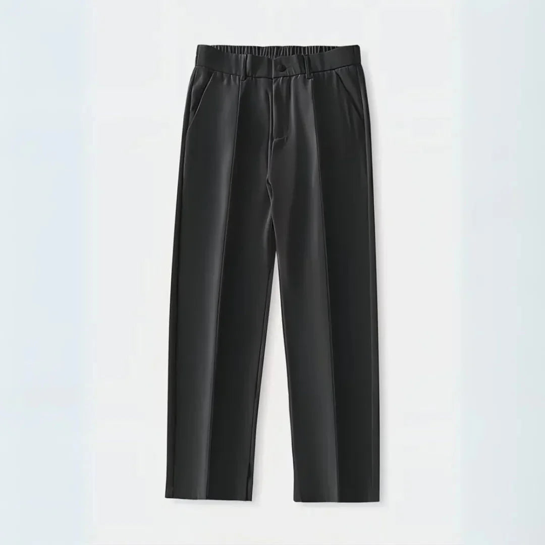 LS | Ethan Tailored Elastic-Waist Trousers