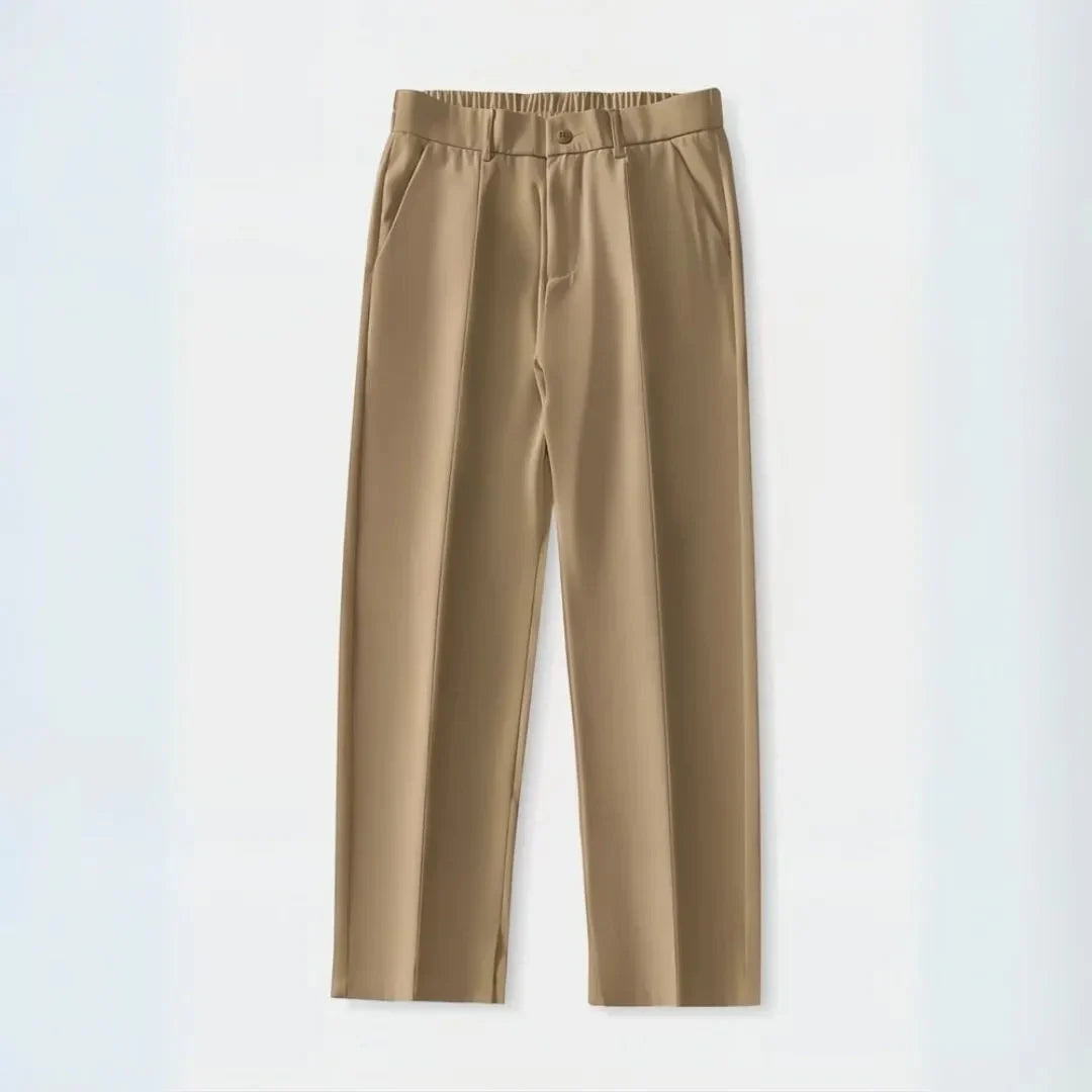 LS | Ethan Tailored Elastic-Waist Trousers