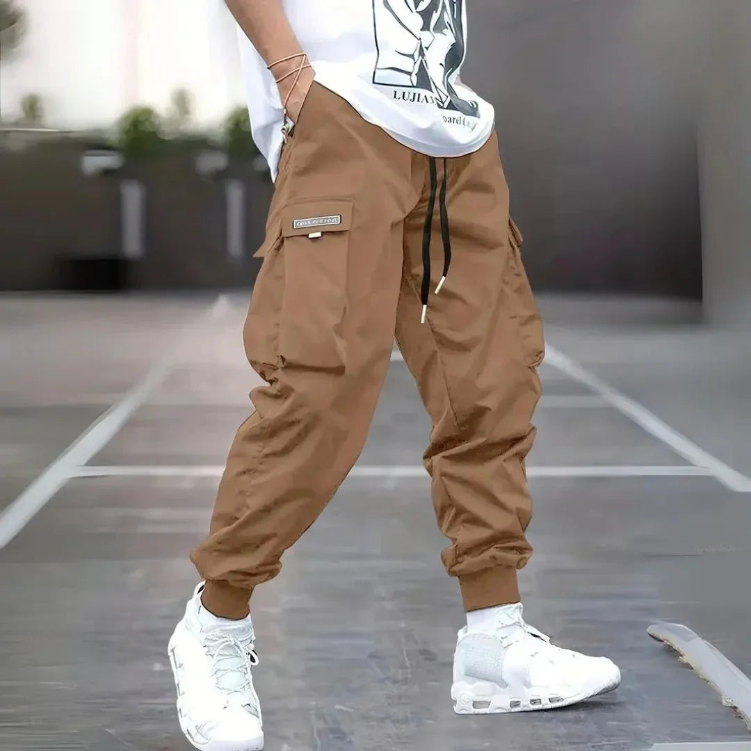 LS | Evan Drawstring Cargo Pants