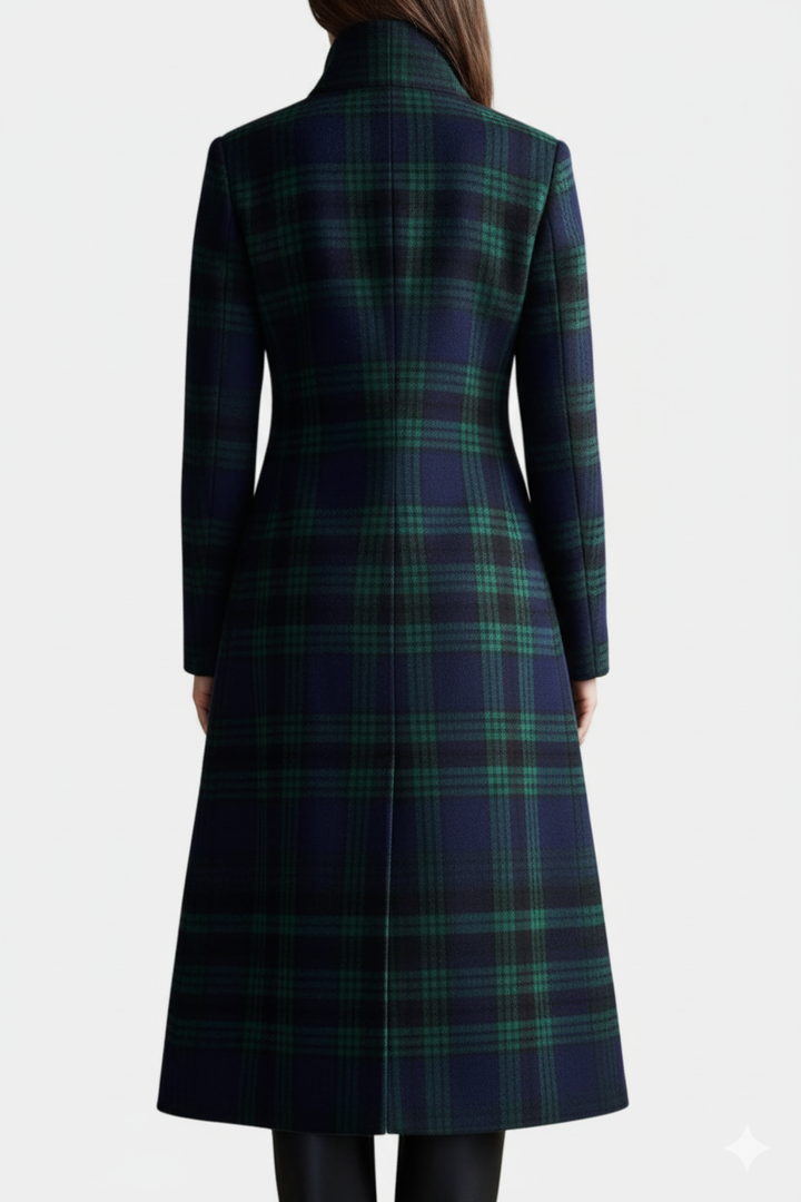 Harper Plaid Coat