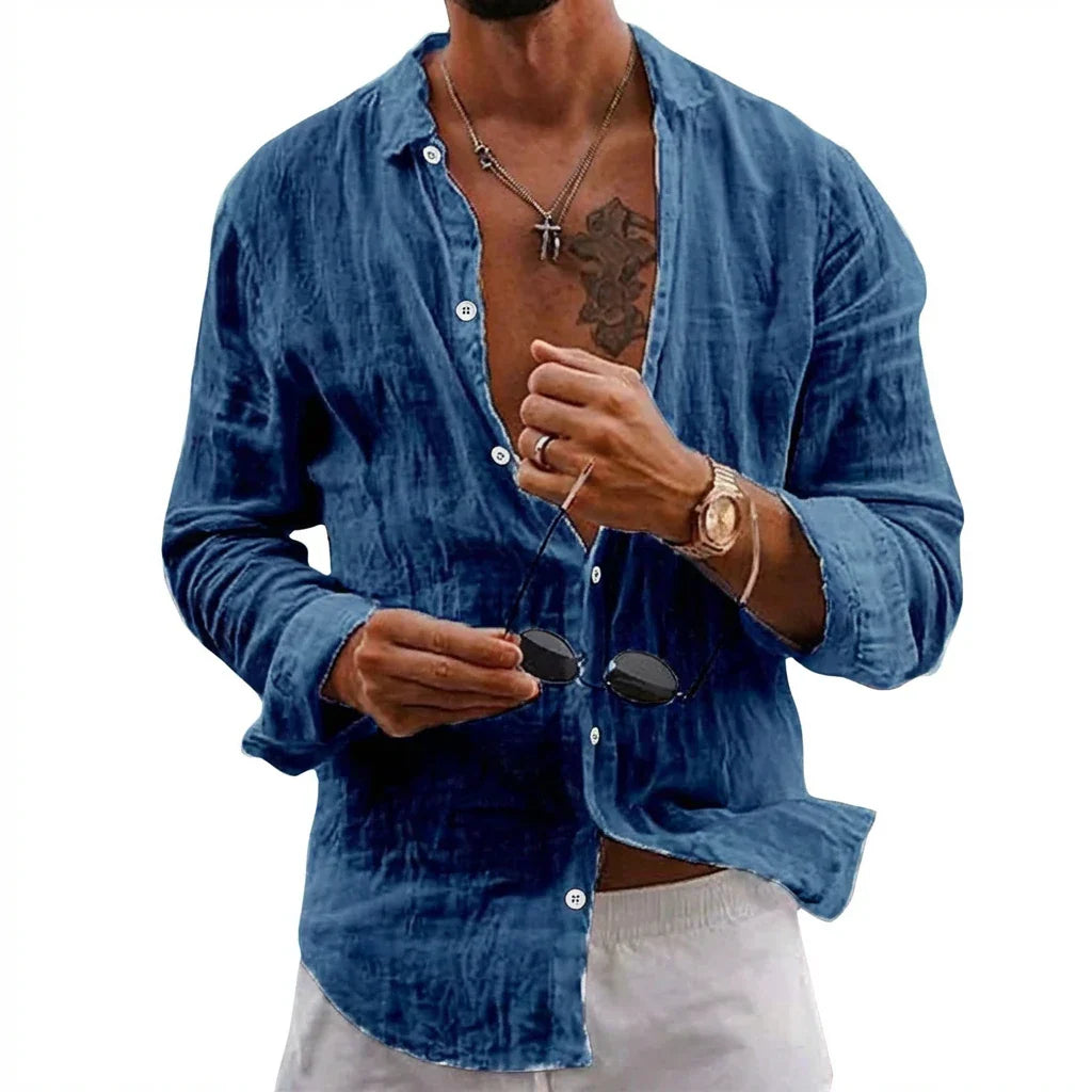 The Corsica Linen Shirt