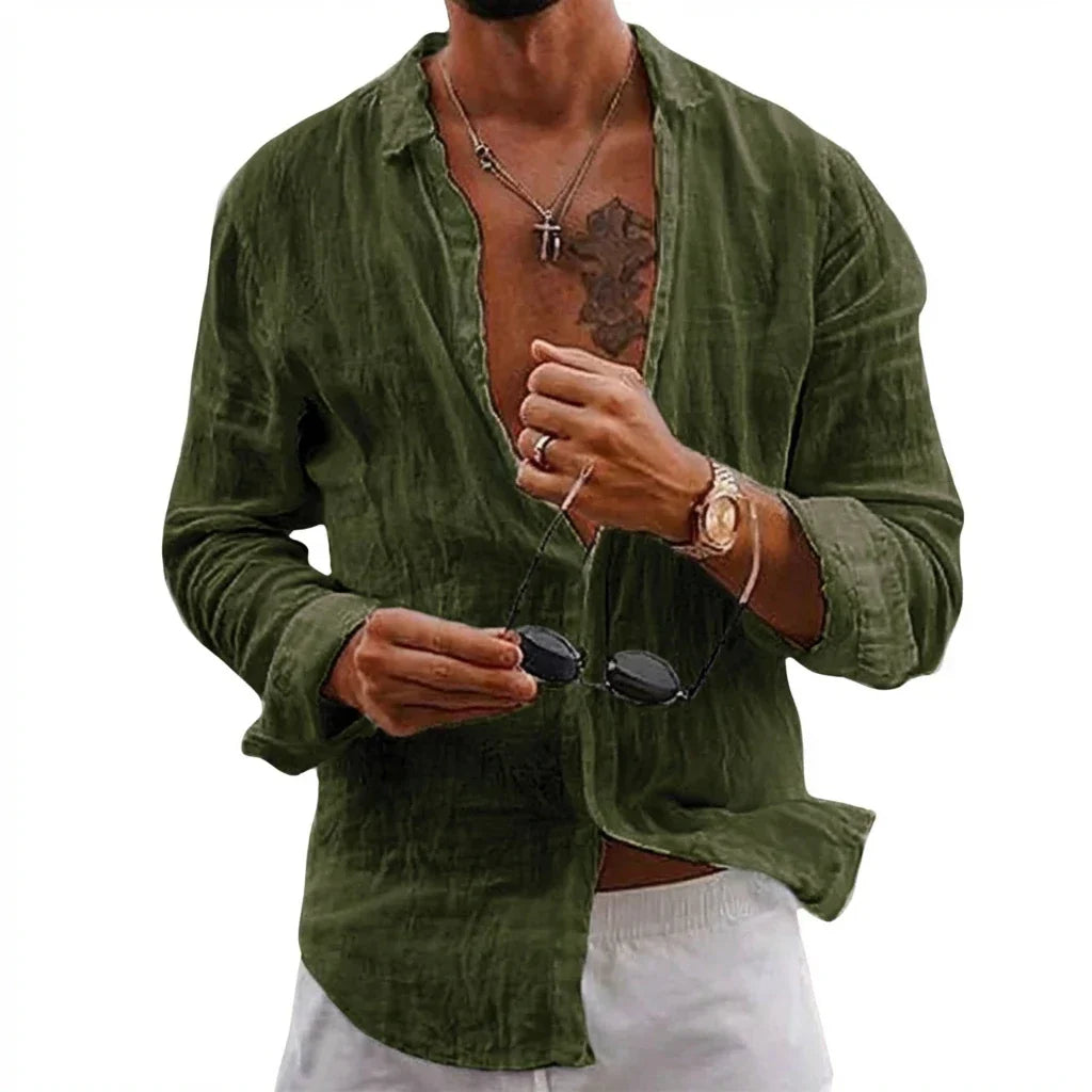 The Corsica Linen Shirt
