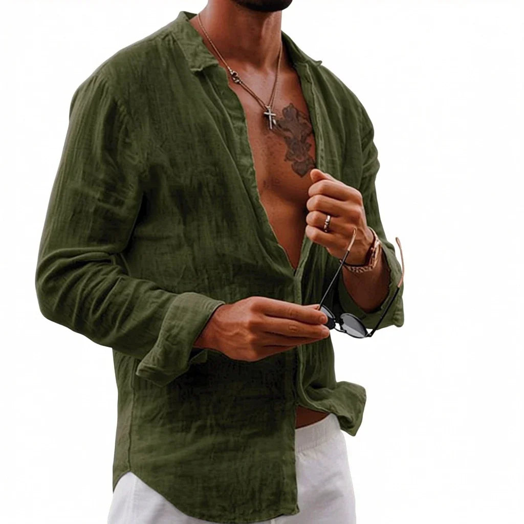 The Corsica Linen Shirt