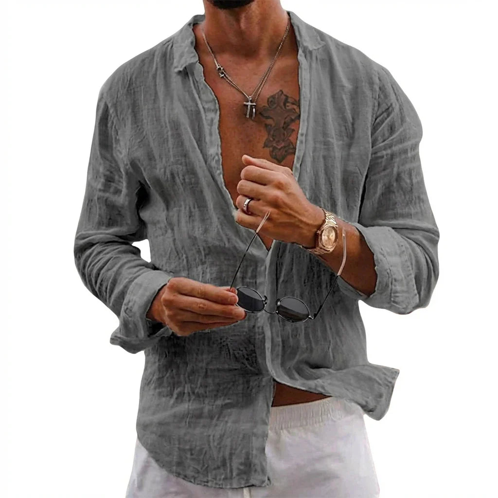 The Corsica Linen Shirt