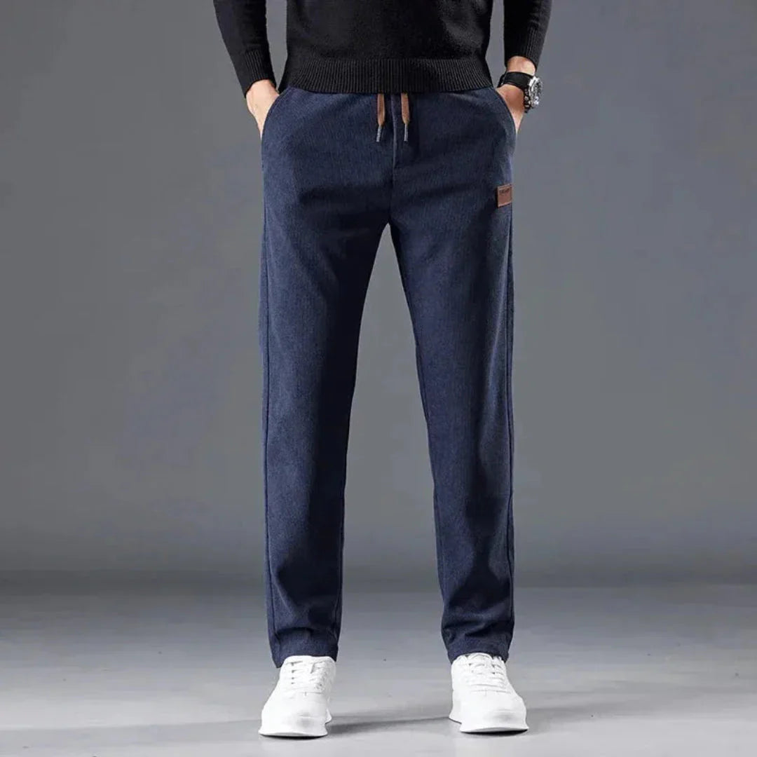 LS | Jarred Slim Fit Corduroy Drawstring Pants
