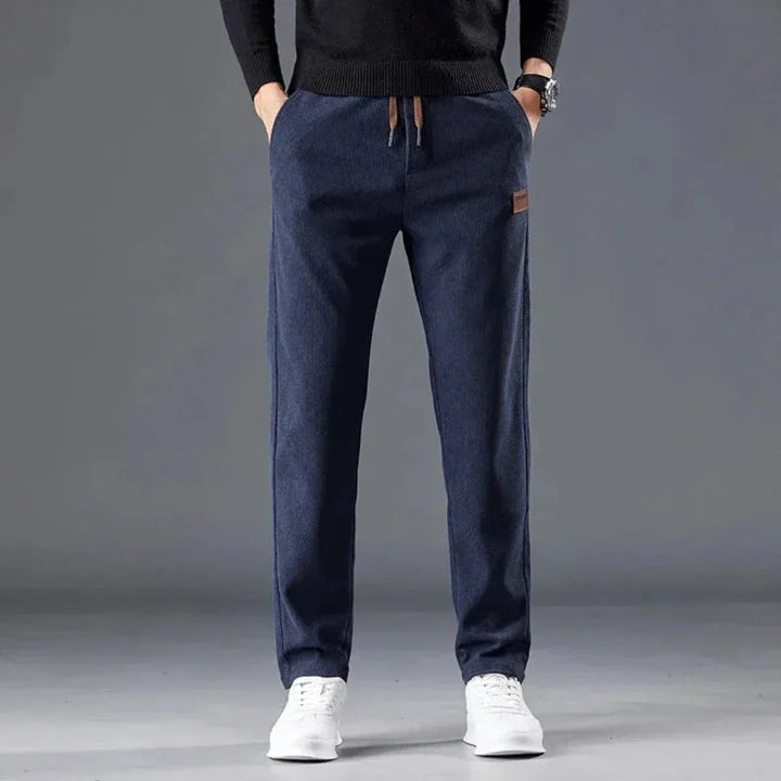 LS | Jarred Slim Fit Corduroy Drawstring Pants