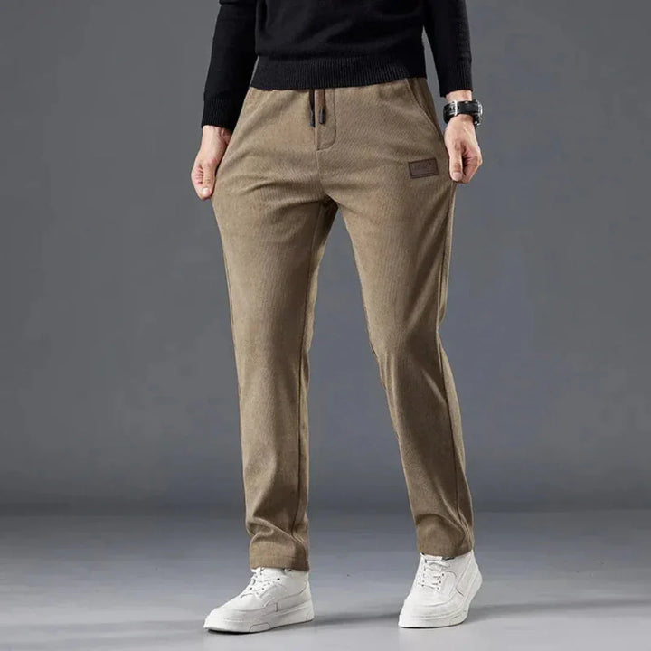 LS | Jarred Slim Fit Corduroy Drawstring Pants