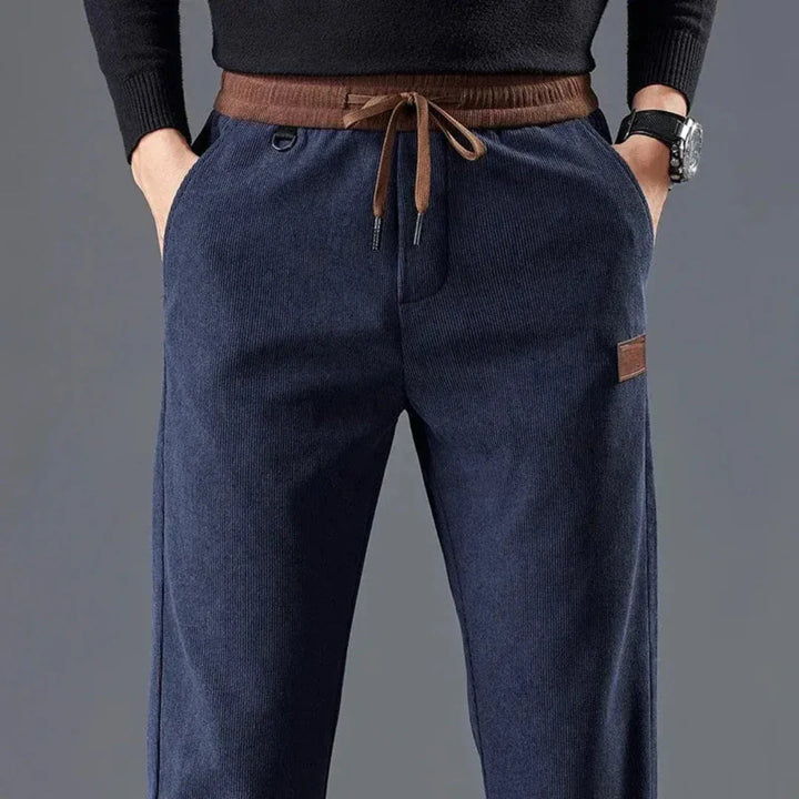 LS | Jarred Slim Fit Corduroy Drawstring Pants