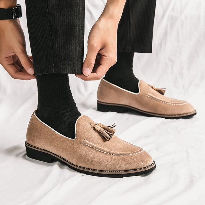 Kings Suede Tassel Loafers