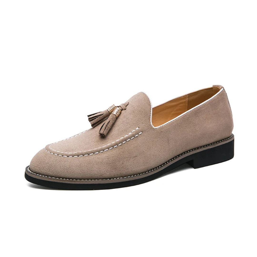 Kings Suede Tassel Loafers