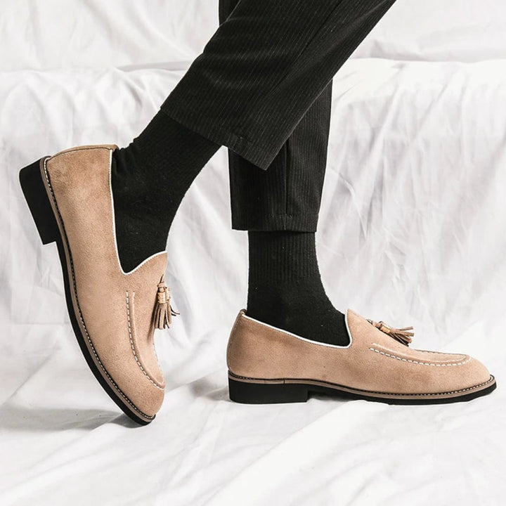 Kings Suede Tassel Loafers