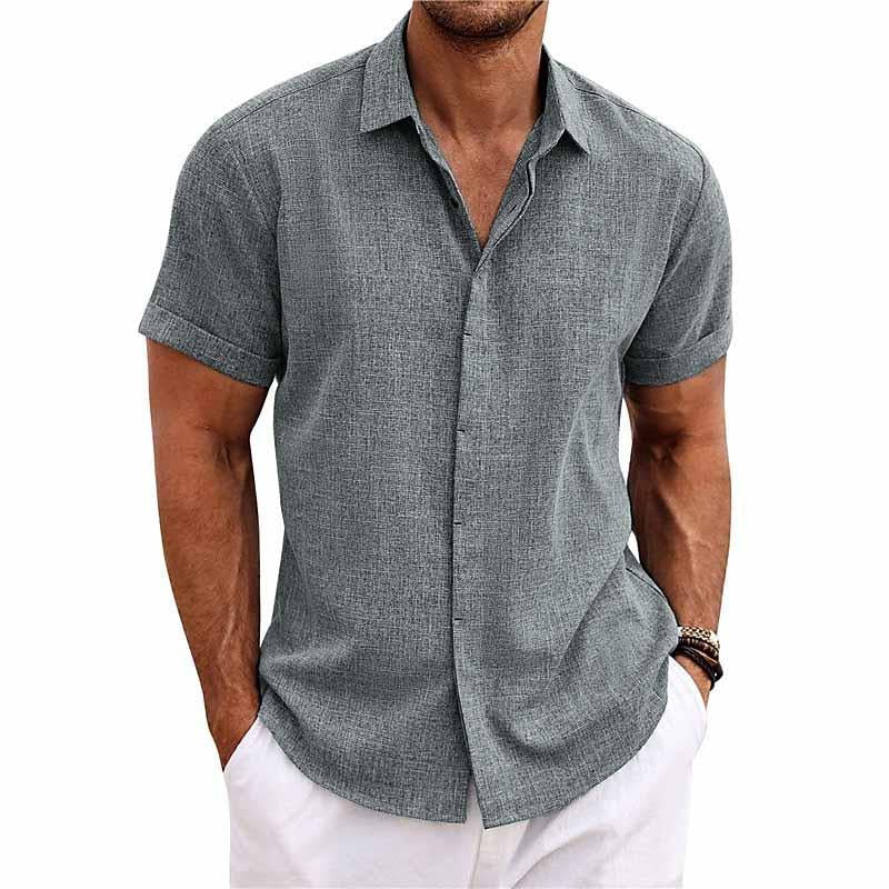 LS | Men Classic Collar Summer Shirt
