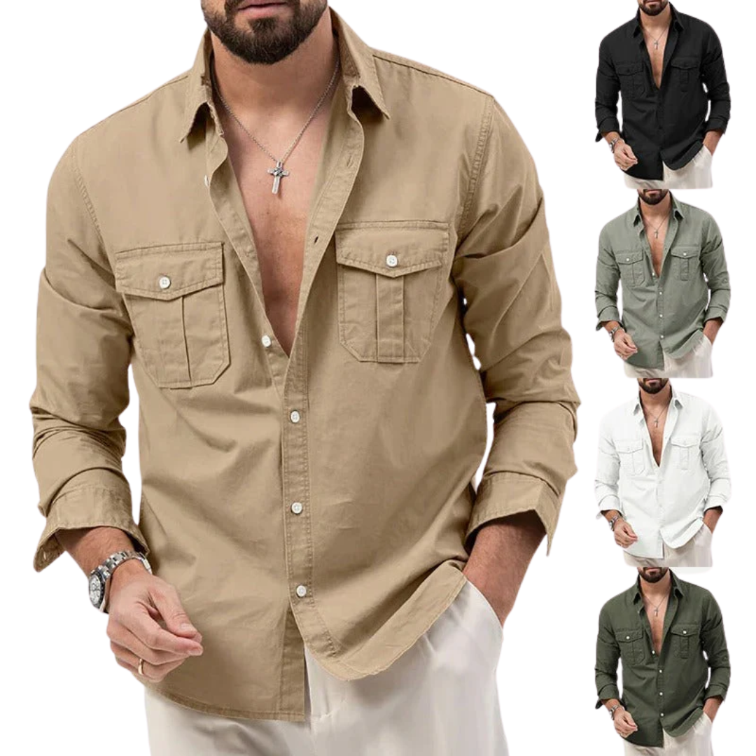 LS | Men Dual Pocket Long Sleeves