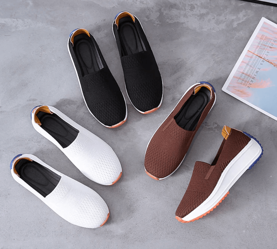LS | Women Airy Mesh Slip On Shoes