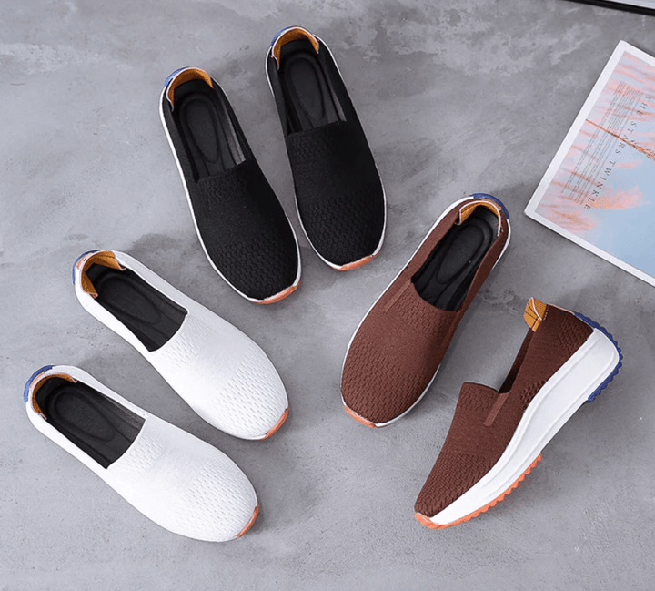 LS | Women Airy Mesh Slip On Shoes