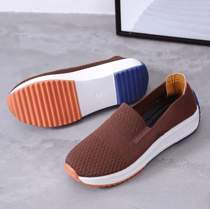 LS | Women Airy Mesh Slip On Shoes
