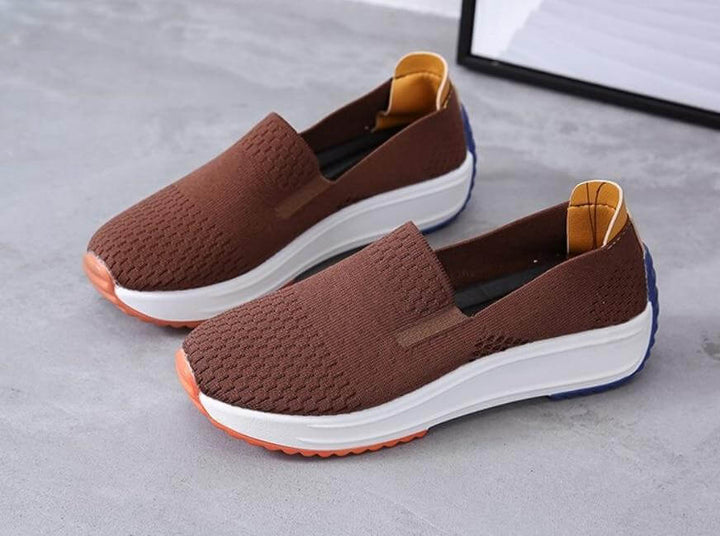 LS | Women Airy Mesh Slip On Shoes