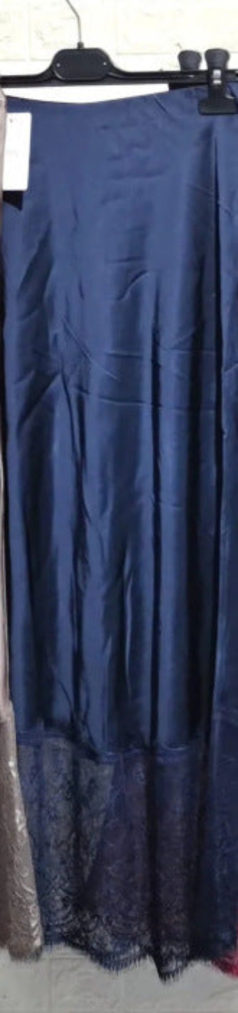 LS | Women Asymmetric Lace Detail Skirt