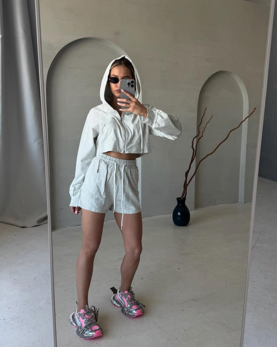 LS | Women Athleisure Hoodie Set