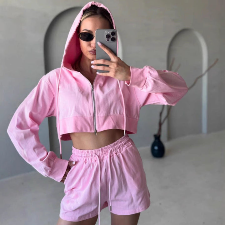 LS | Women Athleisure Hoodie Set