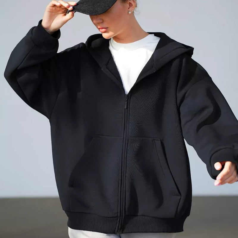 LS | Women Basic Oversized Hoodie