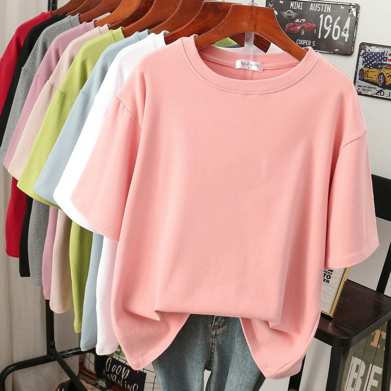 LS | Women Basic Oversized T-Shirt
