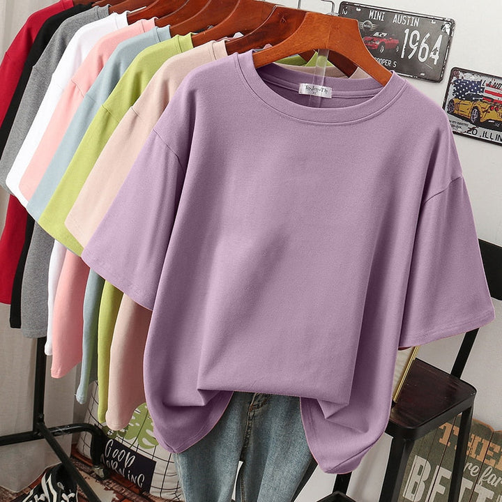 LS | Women Basic Oversized T-Shirt