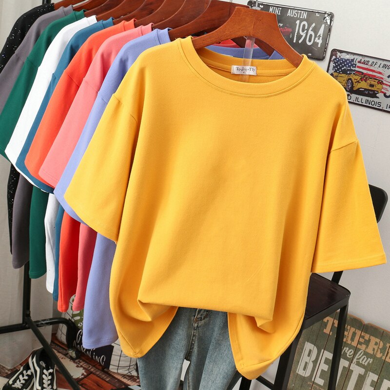 LS | Women Basic Oversized T-Shirt