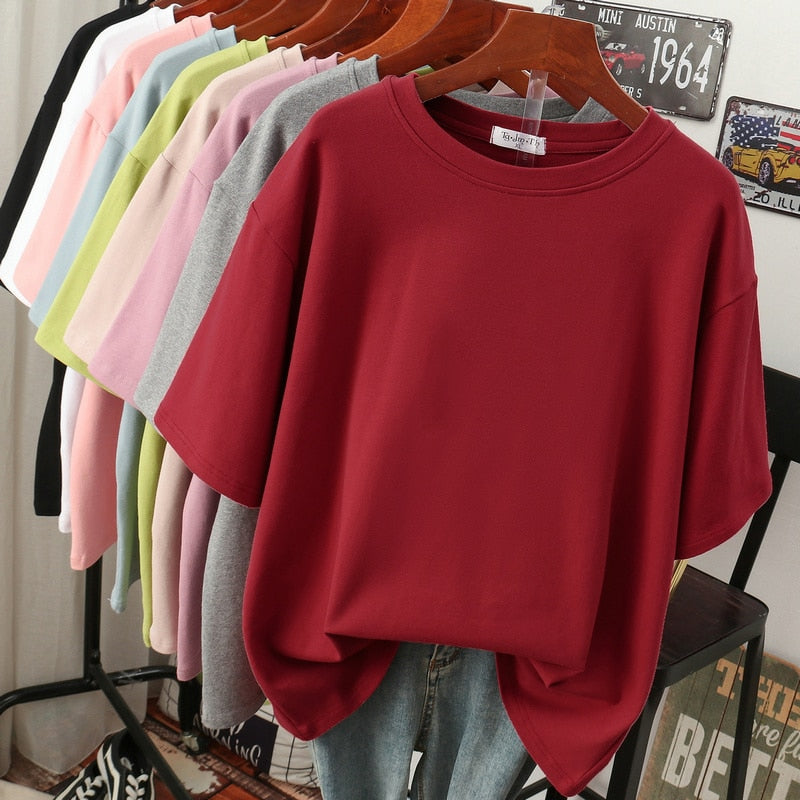 LS | Women Basic Oversized T-Shirt