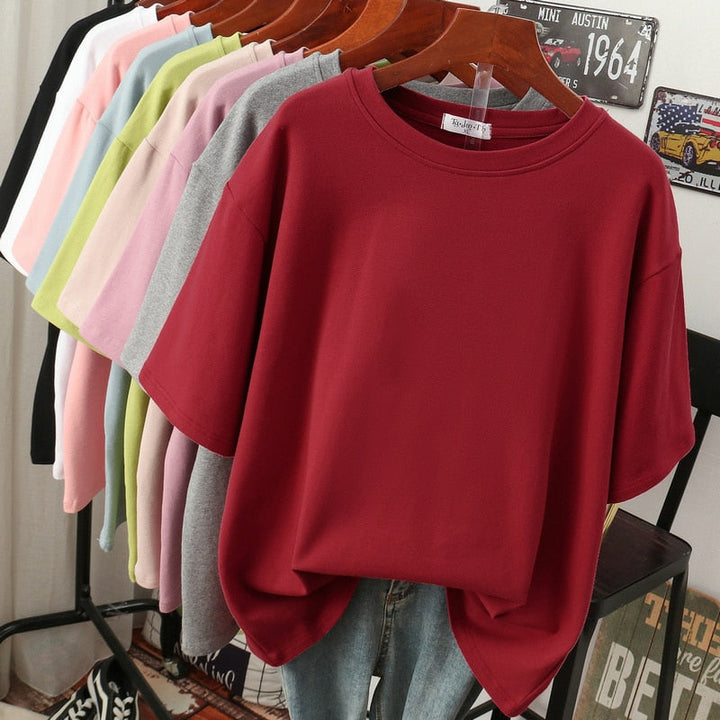 LS | Women Basic Oversized T-Shirt