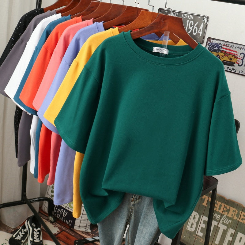 LS | Women Basic Oversized T-Shirt