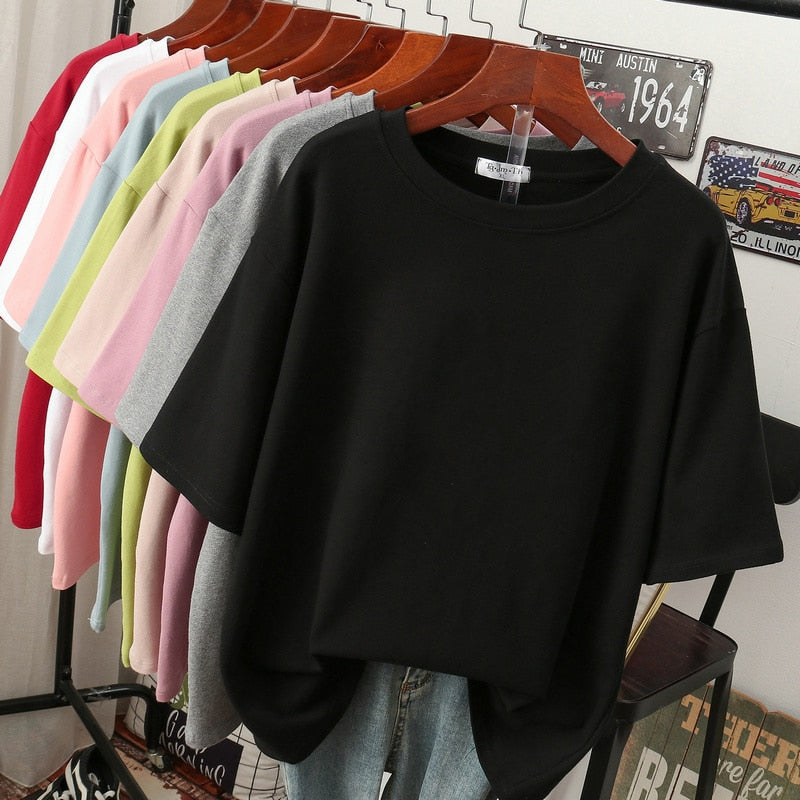LS | Women Basic Oversized T-Shirt