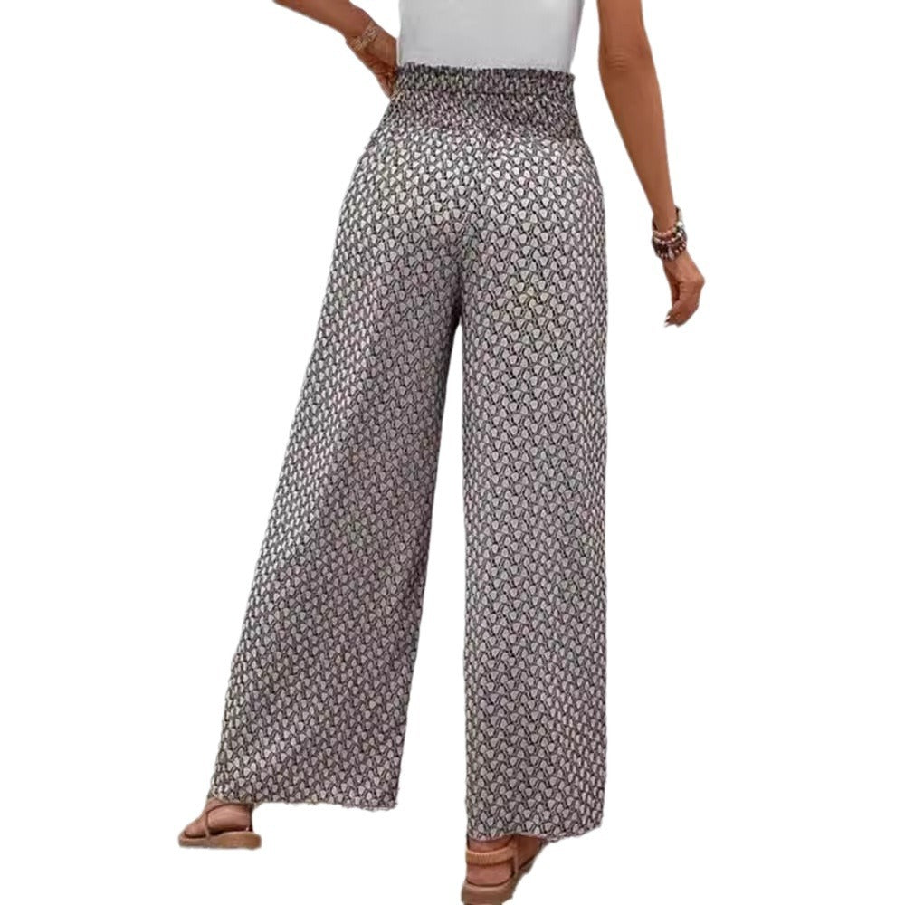 LS | Women Bohemian Wide Leg Pants