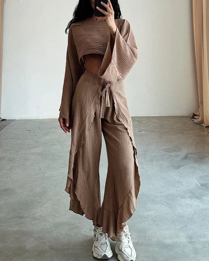 LS | Women Boho Two Piece Set
