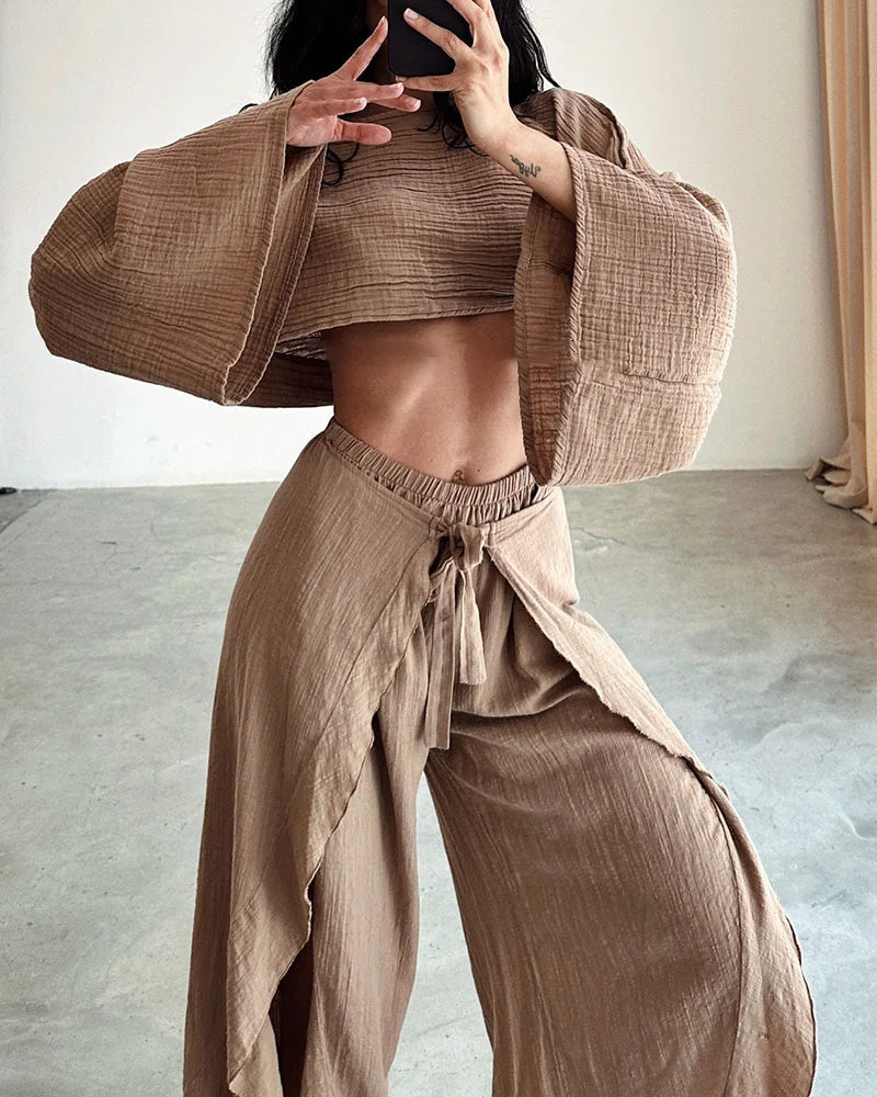 LS | Women Boho Two Piece Set