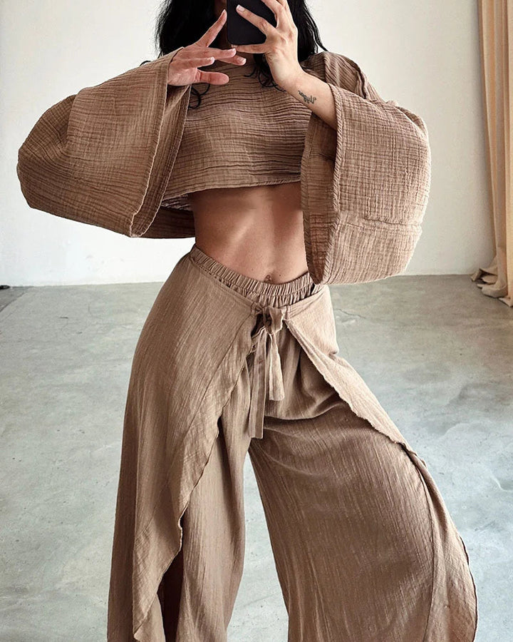 LS | Women Boho Two Piece Set