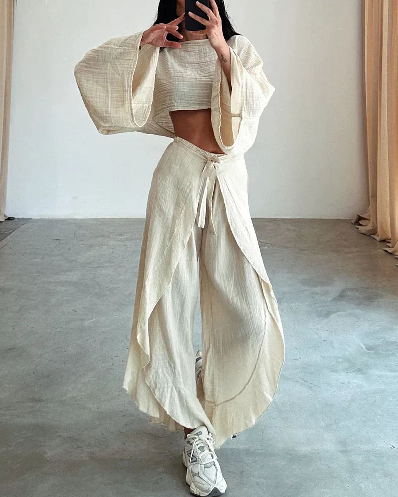 LS | Women Boho Two Piece Set