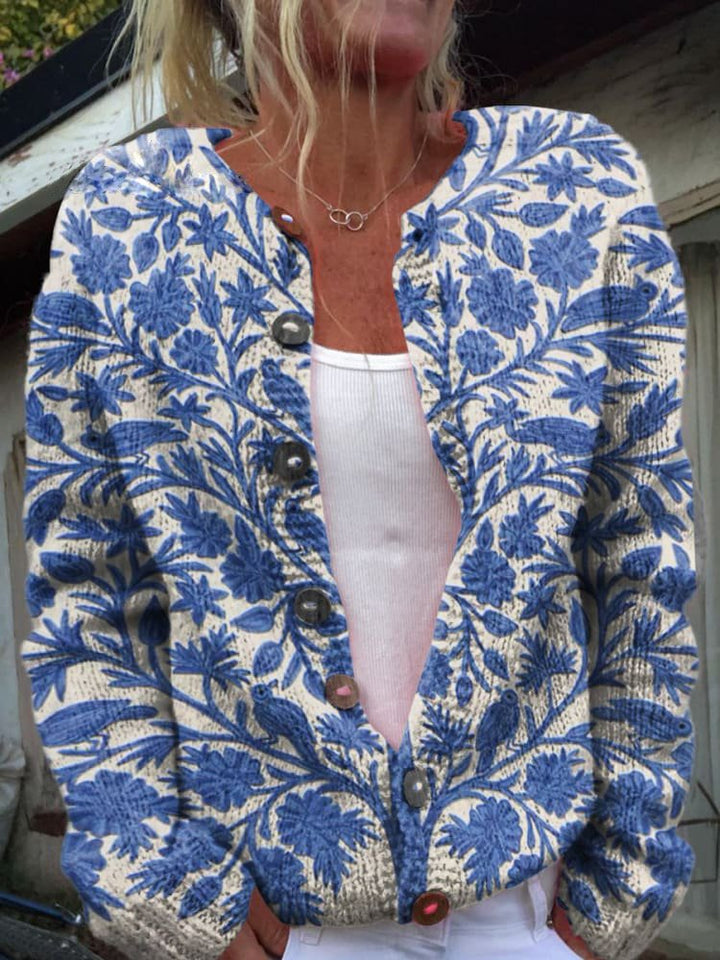 LS | Women Casual Floral Cardigan