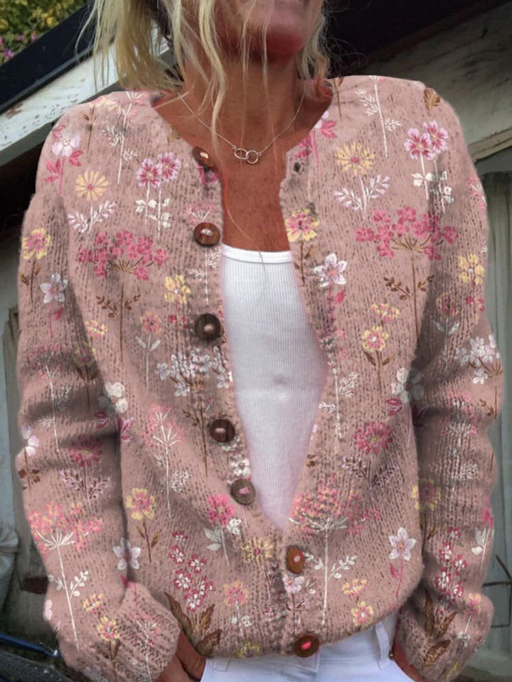 LS | Women Casual Floral Cardigan