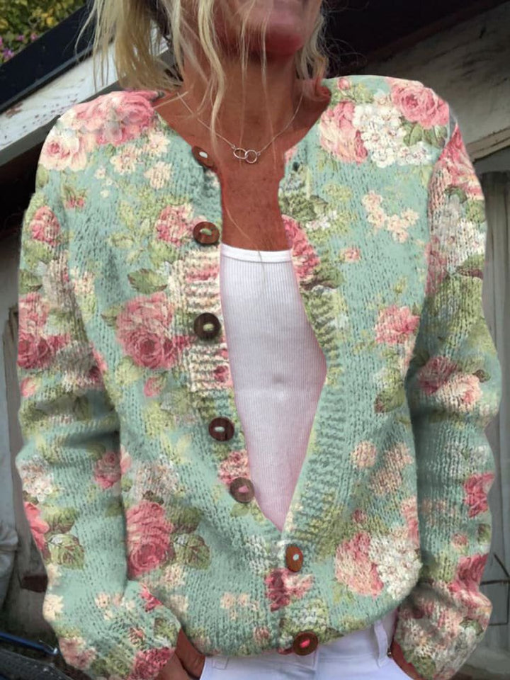 LS | Women Casual Floral Cardigan