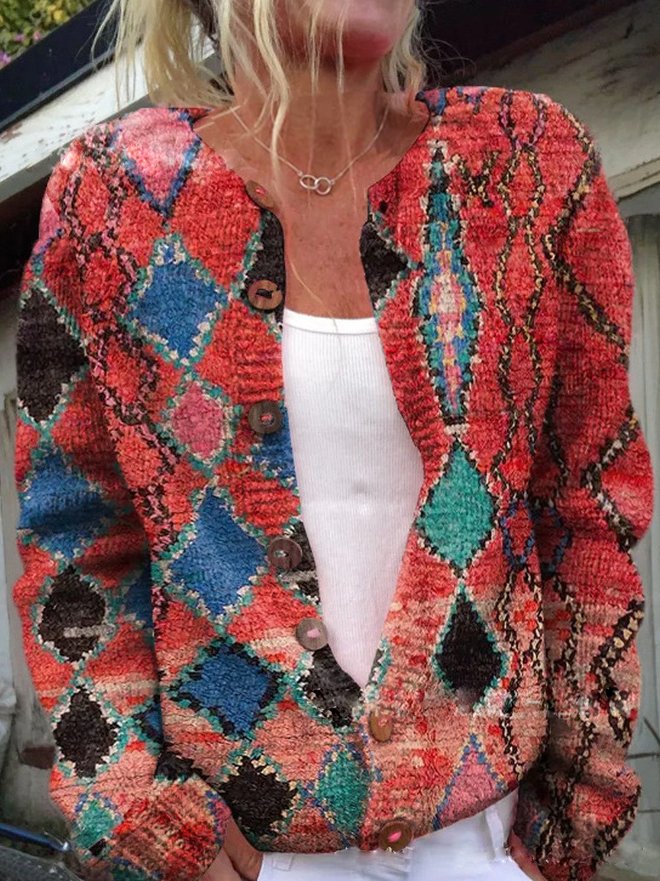 LS | Women Casual Floral Cardigan