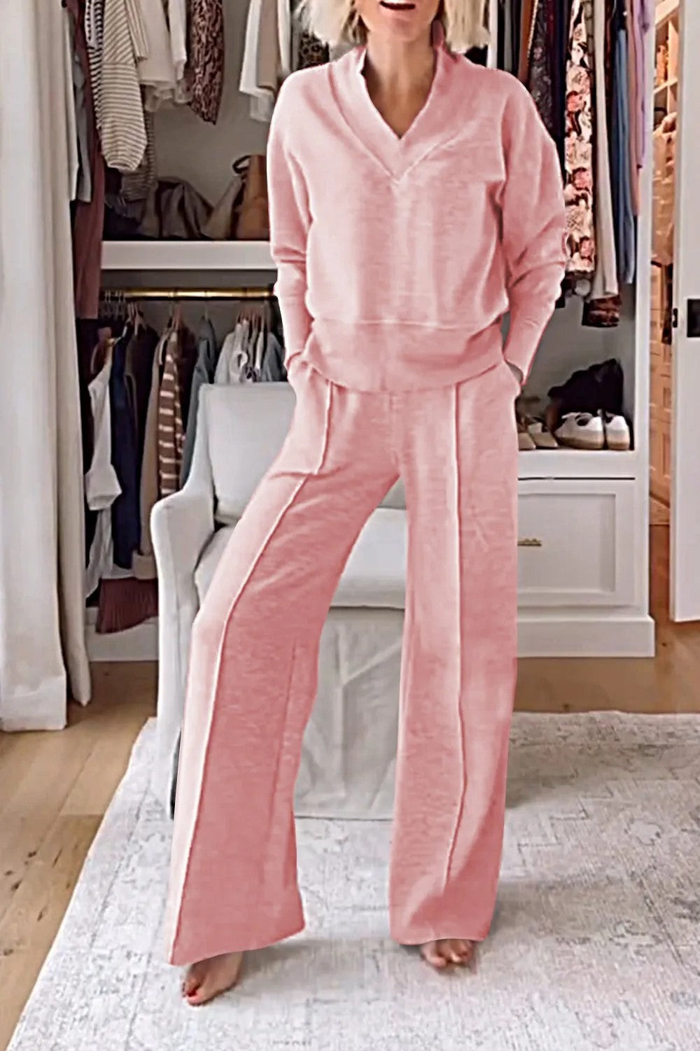 LS | Women Casual Soft Lounge Set