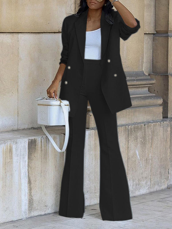 LS | Women Chic Blazer Trouser Set