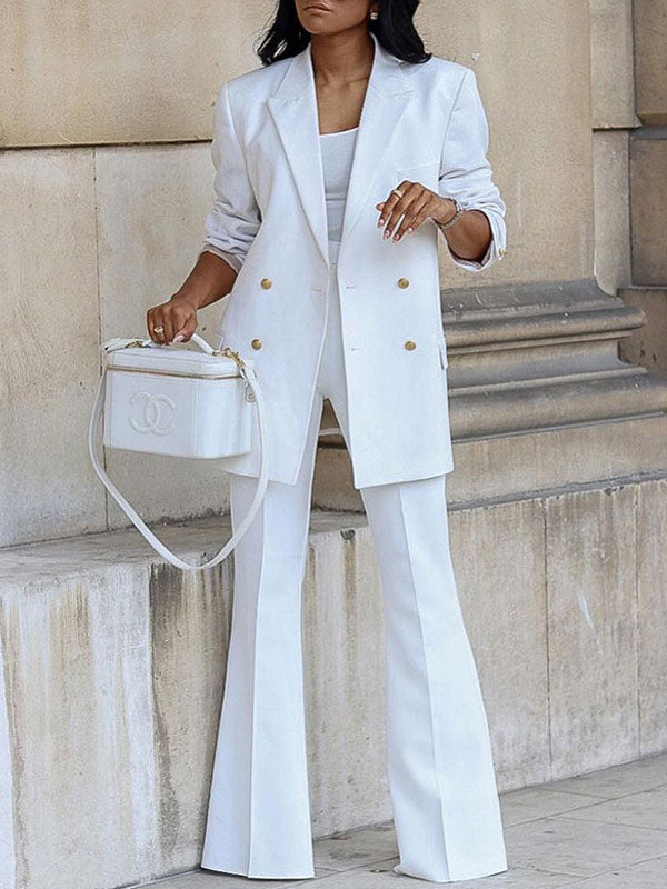 LS | Women Chic Blazer Trouser Set