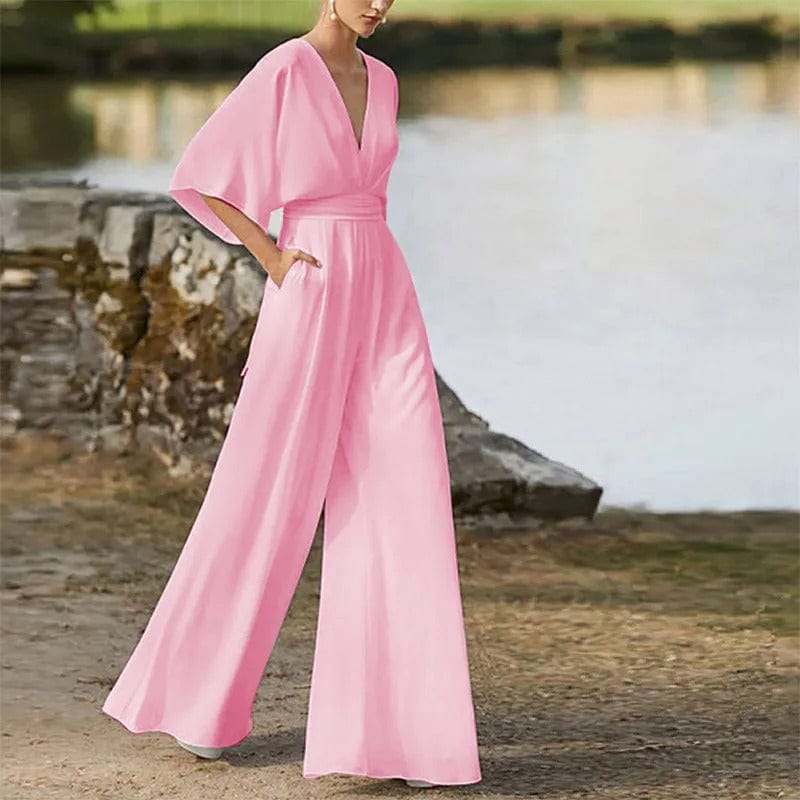 LS | Women Chic Flowing Fit Jumpsuit