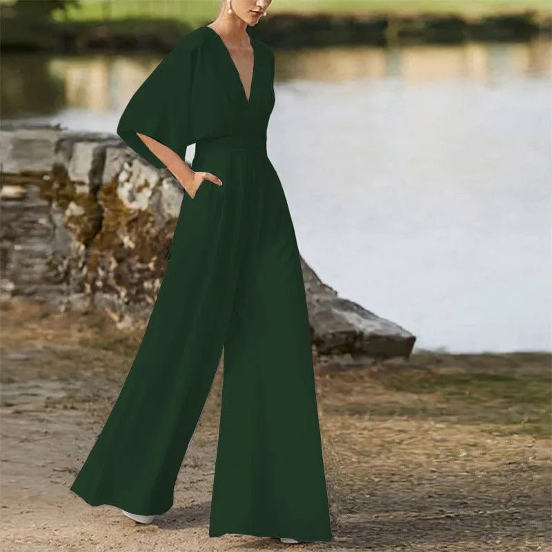 LS | Women Chic Flowing Fit Jumpsuit